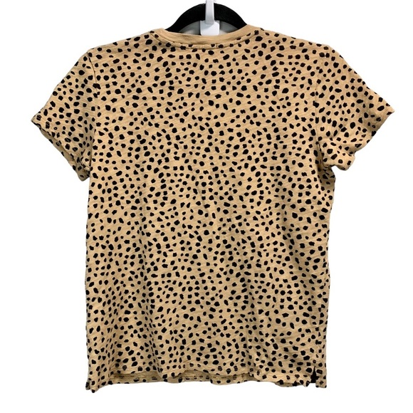 ATM LEOPARD PRINT SLUB JERSEY SCHOOLBOY TEE - Picture 5 of 6
